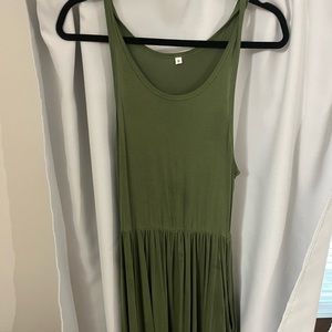 Army Green Sundress
